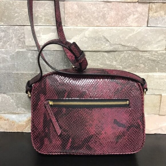 Nordstrom Small Dianne Snake Embossed Crossbody Bag - Picture 2 of 3